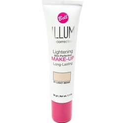 Фото Bell Illumi Lightening Skin Perfection Make-up - Флюид корректирующий, тон 1, 30 мл