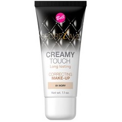 Фото Bell Secretale Creamy Touch Correcting Make-up - Тональный крем маскирующий несовершенства кожи, тон 01, 30 мл