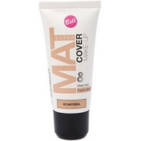 

Bell Super Mat Cower Make-up Foundation - Флюид матирующий тональный, стойкий эффект, тон 2, 30 мл