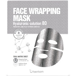Фото Berrisom Face Wrapping Mask Hyaruronic Solution 80 - Маска для лица с гиалуроновой кислотой, 27 мл