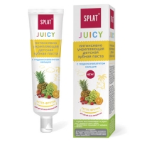 Splat Juicy - Зубная паста, Тутти-Фрутти, 35 мл жидкость парфюмированная grand caratt для заправки ароматизаторов тутти фрутти 5 мл