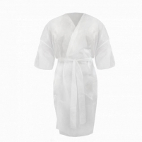 Фото Чистовье - Халат кимоно с рукавами SMS люкс белый 1 х 5 штук