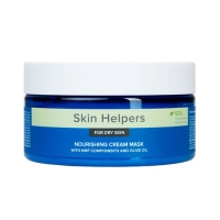 Питательная крем-маска для сухой кожи с компонентами NMF и маслом оливы «Botanix. Skin Helpers» 200 мл - фото 1