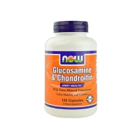 Now Foods Glucosamine & Chondroitin - Для профилактики и лечения артритов,артрозов и суставов, 120 капсул