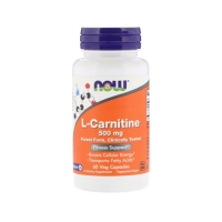 Now Foods L-Carnitine - Активизирует внутренние обменные процессы, которые направлены на сжигание подкожных жиров, 60 капсул now foods l carnitine активизирует внутренние обменные процессы которые направлены на сжигание подкожных жиров 60 капсул