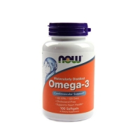 Now Foods Omega-3 - Для поддержки здоровья сердца, 200 капсул vplab комплекс для здоровья сердца и опорно двигательного аппарата bones 2 cardio 60 капсул