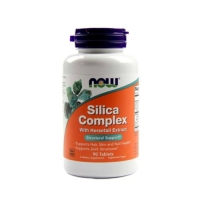 Now Foods Silica Complex - Для укрепления волос и препятствует их выпадению, 90 таблеток - фото 1