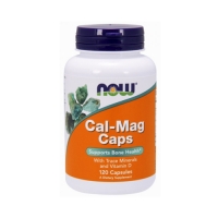 Now Foods Cal-Mag-Caps - Для обеспечения нормального функционирования мышц и предотвращения возникновения судорог и спазмов, 120 капсул витамин d now vitamin d 3 1000 me гелевые капсулы 180 шт