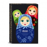 Фото Dizao - Подарочный набор масок для лица, шеи и век "Три красотки", 3 шт