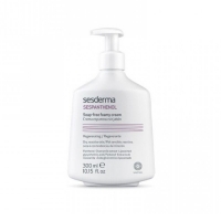 Sesderma SESPANTHENOL Soap-free foamy cream - Крем-пенка для умывания восстанавливающая, 300 мл