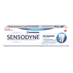 Фото Sensodyne - Зубная паста "Восстановление и защита", 75 мл