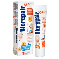 Biorepair Kids - Детская зубная паста Персик, 50 мл детская подушка askona kids happy голубой