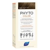 Phyto Color - Краска для волос Темный золотистый блонд, оттенок 6.3, 1 шт питательное масло крем для волос nourishing creamy oil туба