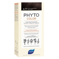 Phyto Color - Краска для волос Насыщенный глубокий каштан, оттенок 4.77, 1 шт василиск античных врачей и магов