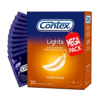 Contex Light - Презервативы особо тонкие №30, 30 шт презервативы contex lights особо тонкие 30 шт
