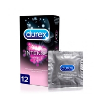 Durex Intense Orgasmic - Презервативы рельефные №12, 12 шт vizit презервативы c пупырышками со смазкой 12