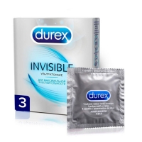 Durex Invisible - Презервативы №3, 3 шт durex презервативы из натурального латекса invisible 3