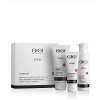 GIGI - Трехступенчатый набор Чистая кожа (мыло 100 мл + ночной крем 50 мл + эссенция 120 мл)