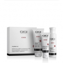 Фото GIGI Cosmetic Labs - Трехступенчатый набор "Чистая кожа" (мыло 100 мл + ночной крем 50 мл + эссенция 120 мл)