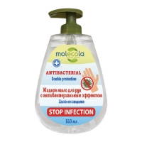 Molecola - Жидкое мыло для рук с антибактериальным эффектом, 550 мл