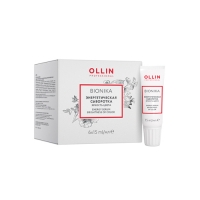 Ollin Professional - Энергетическая сыворотка для окрашенных волос Яркость цвета, 6 х 15 мл ollin professional энергетическая сыворотка плотность волос 6х15 мл