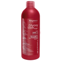 Kapous Professional GlyoxySleek Hair - Бальзам разглаживающий с глиоксиловой кислотой серии, 500 мл перфектор для разглаживания завитка love smooth perfector