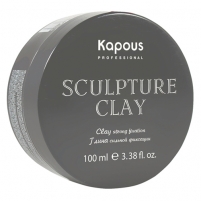 Фото Kapous Professional - Глина для укладки волос нормальной фиксации Sculpture Clay, 100 мл