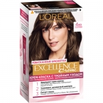 Фото Loreal Paris Excellence - Крем-краска для волос, 4.00 Каштановый, 1 шт