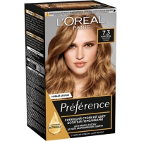 Loreal Paris Preference - Краска для волос, 7.3 Марсель, Золотой Русый, 174 мл