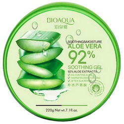Фото Bioaqua Aloe Vera 92% - Гель увлажняющий гель с натуральным соком алоэ вера, 220 г