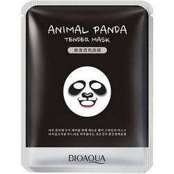 Фото Bioaqua Animal Face Panda - Маска смягчающая для проблемной кожи, 30 г