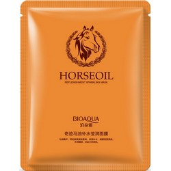 Фото Bioaqua Horseoil - Маска увлажняющая с лошадиным маслом, 30 г