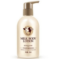 Bioaqua Milk Body Lotion - Лосьон увлажняющий для тела с протеинами молока, 250 г