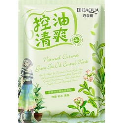 Фото Bioaqua Natural Extract - Маска освежающая с маслом чайного дерева, 30 г