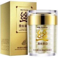 Bioaqua Silk Protein - Крем увлажняющий для лица с протеинами шелка, 60 г