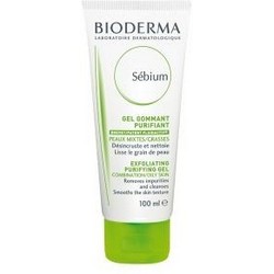 Bioderma Sebium Exfoliating purifying gel - Гель гуммирующий, 100 мл фото Фото Bioderma Sebium Exfoliating purifying gel - Гель гуммирующий, 100 мл