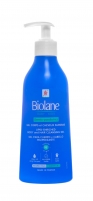 Фото BIOLANE - Очищающий гель для тела и волос «Дермопедиатрикс» обогащенный липидами 350 мл