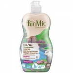 Фото BioMio - Средство для мытья посуды, овощей и фруктов с эфирным маслом Лаванда, 450 мл