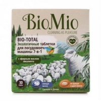 BioMio - Таблетки для посудомоечной машины с эфирным маслом Эвкалипта, 30 штук - фото 1