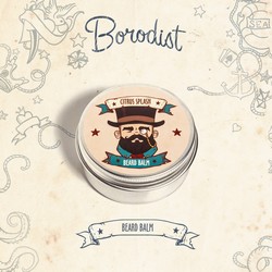 Фото Borodist Citrus Splash Beard Balm - Бальзам для бороды, 50 г.