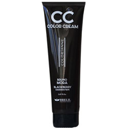 Фото Brelil CC Color Cream - Колорирующий крем Черника (Темно-коричневый), 150 мл