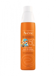 Фото Avene Spray Spf 50+ - Спрей детский солнцезащитный, 200 мл