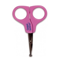 Canpol - Ножницы, 0+ ножницы детские безопасные маникюрные с чехлом от 0 мес розовый