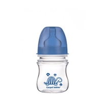 

Canpol PP EasyStart Colourful animals - Бутылочка с широким горлышком антиколиковая, 3+, 120 мл