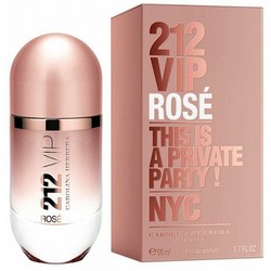 Фото Carolina Herrera 212 Vip Rose - Парфюмерная вода, 50 мл.