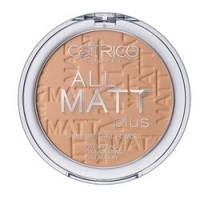 CATRICE All Matt Plus Shine Control Powder Warm Beige - Пудра компактная, тон 030, темно-бежевый