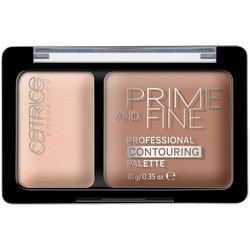 Фото CATRICE Prime And Fine Professional Contouring Palette Ashy Radiance - Палетка для контуринга, тон 010, 10 гр