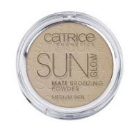 CATRICE Sun Glow Matt Bronzing Powder - Пудра компактная с эффектом загара, тон 030, матирующая