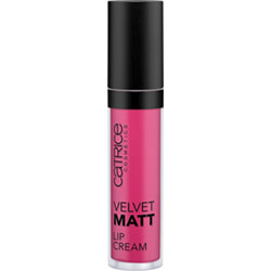 Фото CATRICE Velvet Matt Lip Cream Brooklyn Pink-ster - Кремовая губная помада, тон 050, красно-розовый