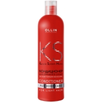 Ollin Professional - Кондиционер для домашнего ухода за осветлёнными волосами, 250 мл jkeratin комплекс для домашнего ухода за волосами после кератинового выпрямления s 11 и s 12